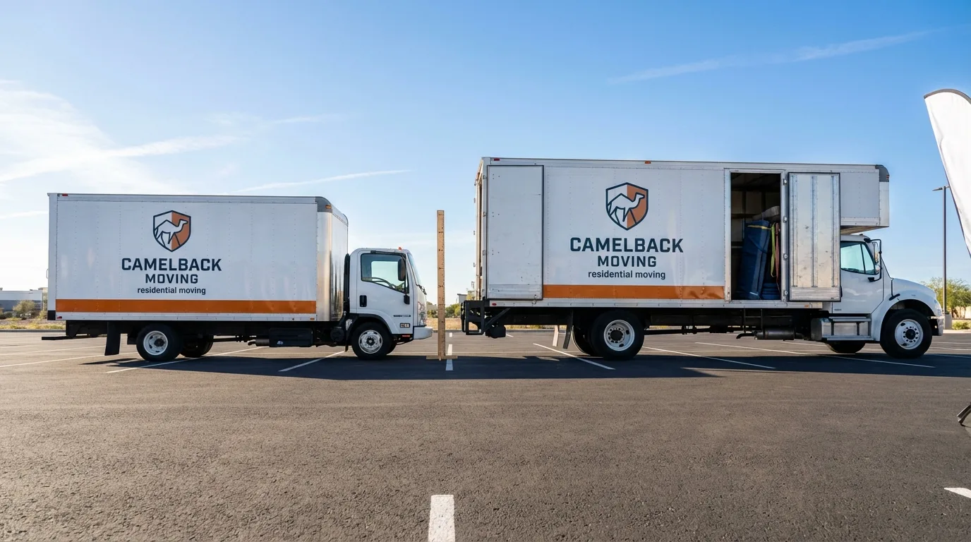 Moving truck size capacity guide in Port Chester